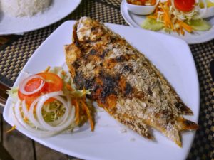 Thaïlande-poisson grillé